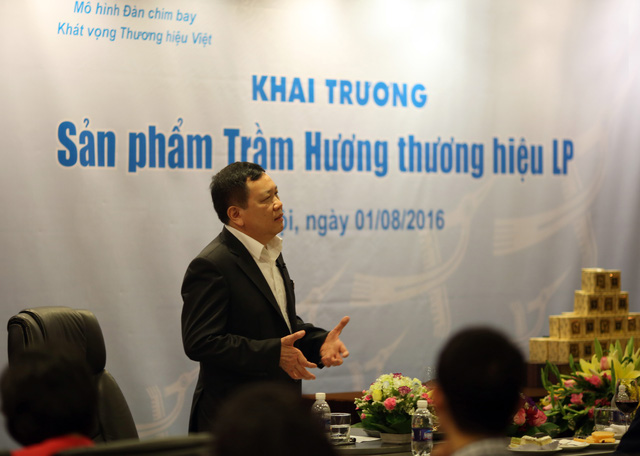 Học viện Doanh nhân LP Việt Nam ra mắt sản phẩm Trầm hương